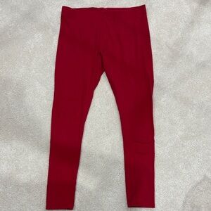 Faded Glory Vibrant Red Leggings